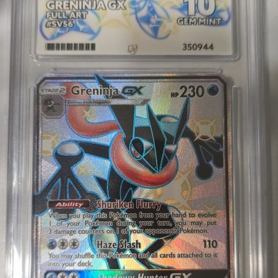 ニンフィアGX SSR Ace Grading 10 Greninja GX Pokémon TCG Ace Grading 10 SV56/SV94 Shiny Holo Rare