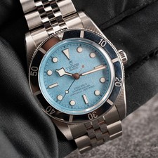 2025 Tudor Black Bay 54 “Lagoon Blue” M79000-0001 Jubilee Bracelet Complete Set 9