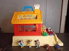 vintage fisher price little people school house all included