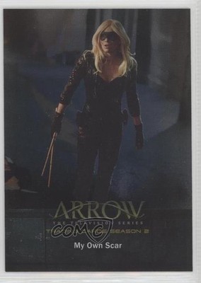 2015 Arrow Season 2 Silver Foil Board 29/40 Felicity Smoak My Own Scar #41 7m3
