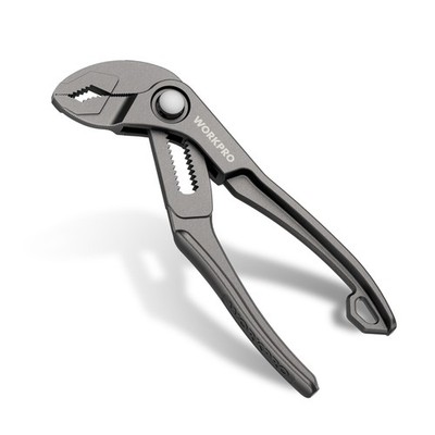 WORKPRO Mini Water Pump Plier 4'' Groove Joint Plier Adjustable 15-Position Plier