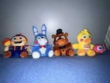 Five Nights at Freddy's Plush Set FNAF X 4 Jazwares 8" New