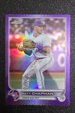 2022 Topps Chrome Update Series - Matt Chapman #USC15 Purple Refractor