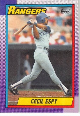 1990 Topps #496 Cecil Espy
