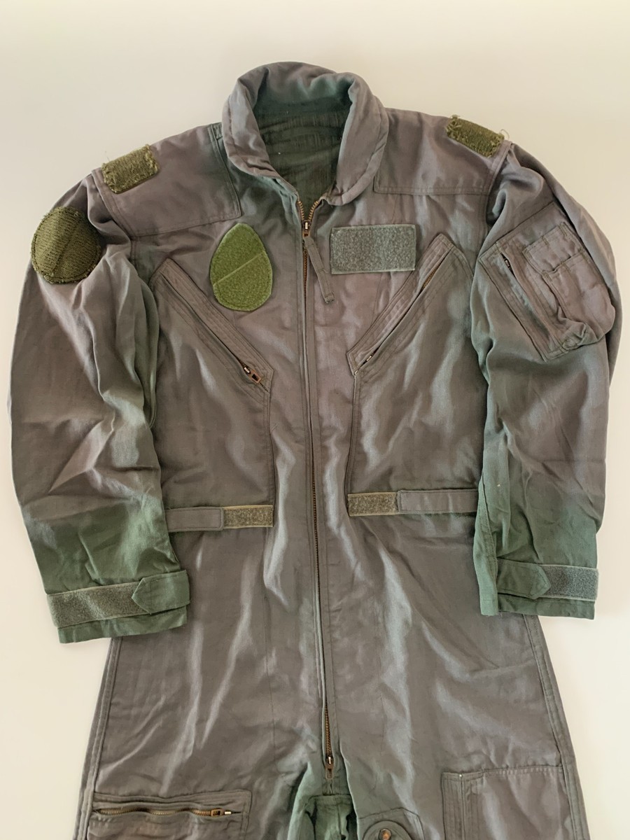 VTG Old Belgian Flying Coverall Suit Pilot Aircrew Airman Air