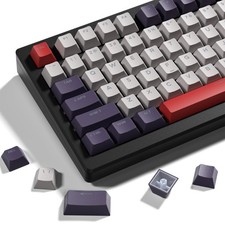 XVX Shine Through Keycaps -133 Keys Cherry Profile Double Shot Vintage Red