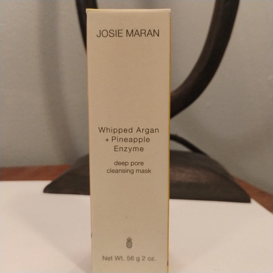 Mascarilla limpiadora profunda de poros con enzima de piña + argán batido Josie Maran - 2 oz NUEVA. Foto 2 de 4