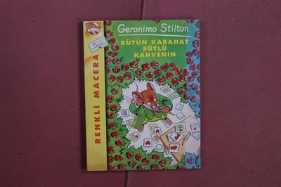 398466 Geronimo Stilton BÜTÜN KABAHAT SÜTLÜ KAHVENIN Edizioni Piemme