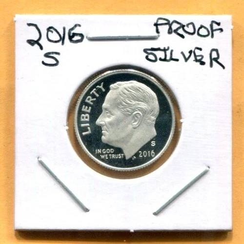 Gem 2016-S Proof Cameo Silver Roosevelt Dime - Free Shipping