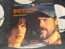 Kalifornia UNRATED Laserdisc LD Brad Pitt Juliette Lewis Free Ship 50 Orders
