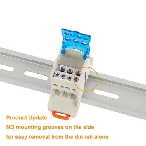 Distribution box 1 in multi out power cord connector DIN rail terminal block - Picture 2 of 11