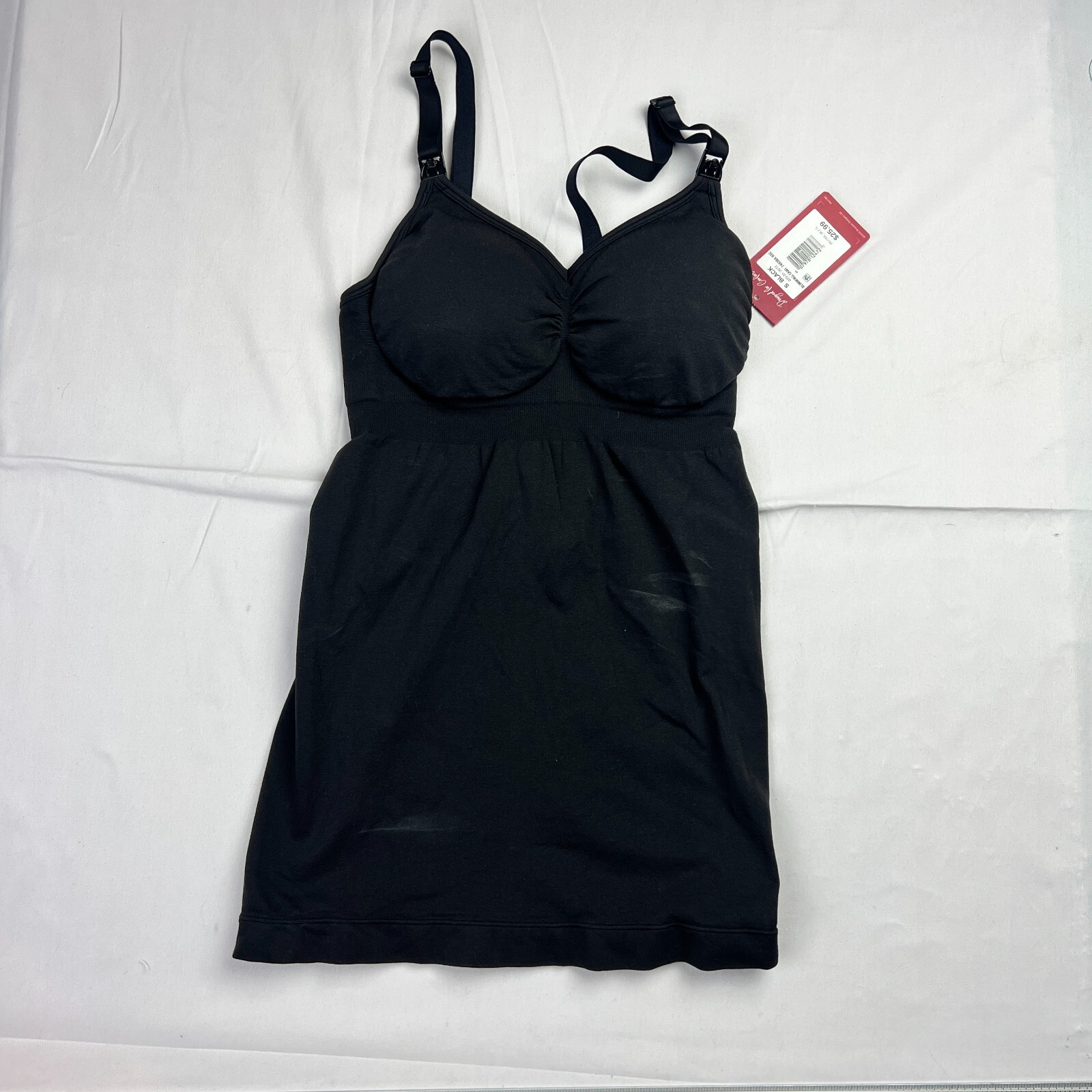 ¡Bravado! Cami negra para mujer BASICS, talla S/P, maternidad y lactancia