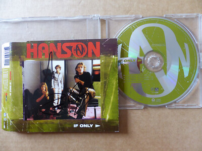 HANSON signed Autogramm signiert auf ''IF ONLY'' CD-Cover