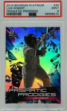 2019 Bowman Platinum #25 Luis Rebert   PSA 9 Rookie Card