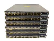 JL074A I LOT OF 6 HPE Aruba 3810M 48G PoE 10/100/1000BASE-T 1-Slot Switch