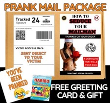 Prank Funny how To SEDUC Your Mailman  Prank Mail Postal Package Adult  Joke