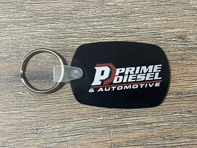 Prime Diesel Automotive Black Keychain O-b3