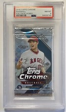 2018 Topps Chrome Baseball Trading Cards for sale