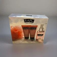 Lucky You by Lucky Brand 4 Piece Bath Fragrance Perfume Gift Set for Women~NIB