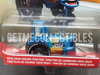 DISNEY PIXAR CARS VIEW ZEEN RACING TRACTOR METAL 2021 SAVE 6% GMC