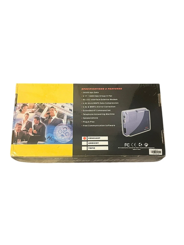 GVC External Modem 56000 Bps External Data/Fax/Voice - Image 2 of 4