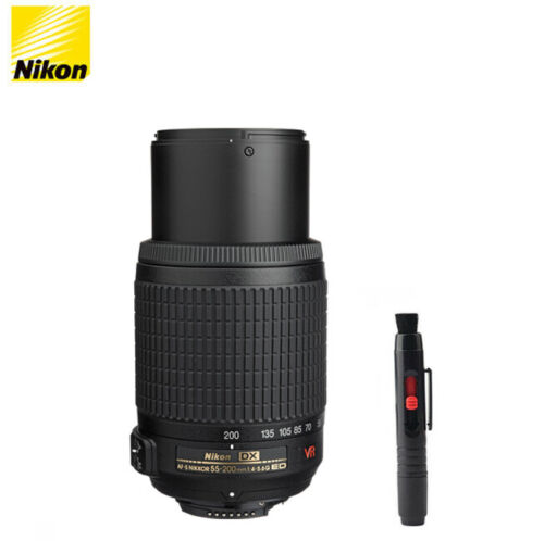 Nikon Nikkor AF-S 55-200mm f4-5.6 G ED DX VR Lens d5100 d5200 d5300 d5600