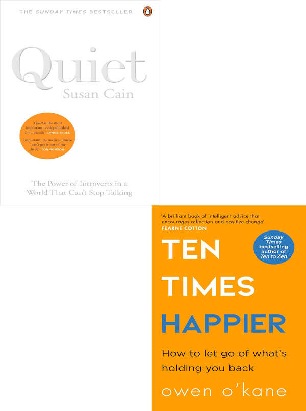Books4people Ten Times Happier, Quiet The Power Of Introverts In A World 2 Books Collection Set - Image 6