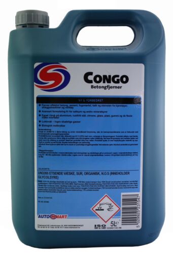 Autosmart Congo 5L - Concrete Remover BARGAIN - Picture 2 of 2