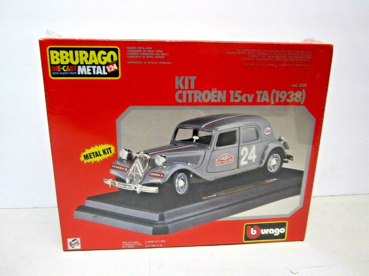 ブラーゴ社シトロエン15cv TAダイキャストメタルモデル 1/24