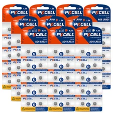 100pcs LR69 AG6 371 370 SR920SW LR921 Watches Battery 1.5V Alkaline Button Cell
