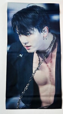 BTS JK JUNGKOOK Cheering Slogan Towel in Bag 'PTD On Stage Tour