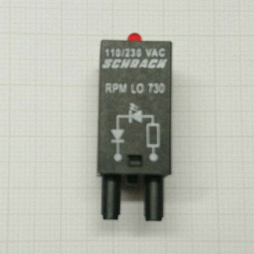 Lot De 10 Modules LED RPM GO 730 Schrack Neufs - 110V à 230V AC/DC