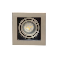 LED Recessed Ceiling Downlights GU10 Tilt Single/Double/Triple Square Spotlights