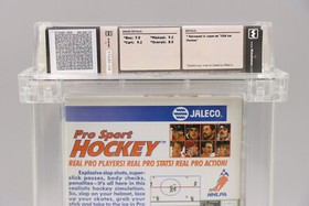 Pro Sport Hockey Nintendo NES 1993 Jaleco CIB Complete in Box w/Manual Wata 8.5