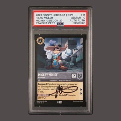 LORCANA ミッキー Musketeer GenCon プロモカード LORCANA ミッキー Musketeer GenCon プロモカード