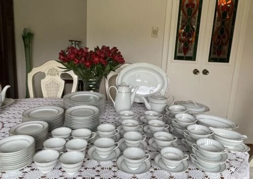 Vajilla de porcelana Noritake geométrico & serveware
