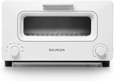 【新品未使用】BALMUDA The Toaster K01E-WS Barmuda Steam Oven Toaster BALMUDA The Toaster K01E-WS White AC
