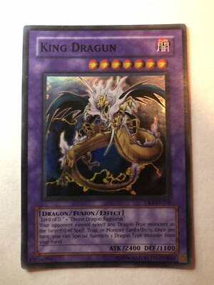 YuGiOh King Dragun (DR3-EN156) - Super Rare - MP | eBay