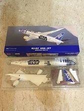 RARE Boeing 787-9 Star Wars R2-D2 ANA JET 1/200 Scale Model Plane Corporate Gift