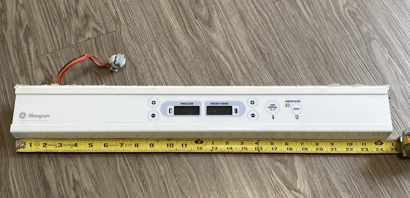 GE Monogram Refrigerator Control Panel 1 Year Warranty WR55X10916 