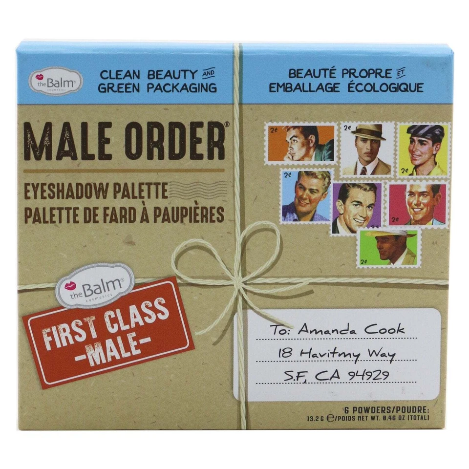 TheBalm Male Order Eyeshadow Palette (6x Eyeshadow) - # First Class Male  13.... Foto 3 de 4