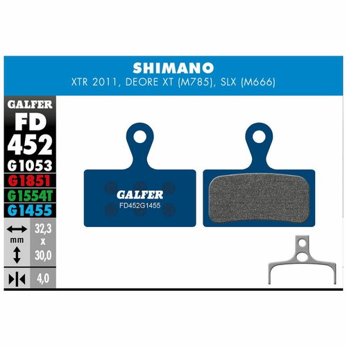Acquista le pastiglie Galfer Advanced FD496 Shimano XTR 2019 (2P.) | Pastiglie freno