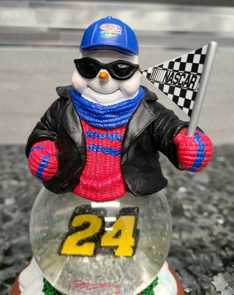 NASCAR Jeff Gordon #24, muñeco de nieve globo de nieve serie limitada #32 de 5000, 2004 Foto 2 de 4