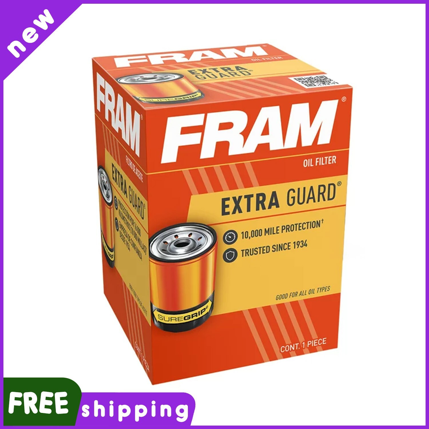 FRAM PH3614 Engine Oil FilterExtra Guard PH 3614AD eBay