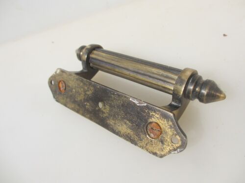 Vintage Brass Door Handle Pull Old Cupboard Sash Window Lift Antique STYLE 5"L - Picture 6 of 11