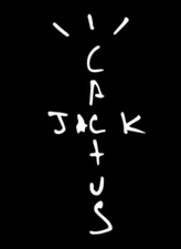 Travis Scott Cactus Jack Car Window Stickers Decal Vinyl Rap Hip-Hop Band