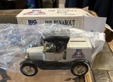 1918 Ford Runabout Big A Auto Parts Locking Coin Bank 1990 New