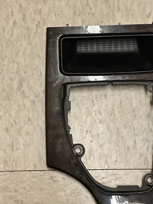 08 09 10 BMW E60 E61 528I 535I 550I M5 CIC CENTER CONSOLE WOOD