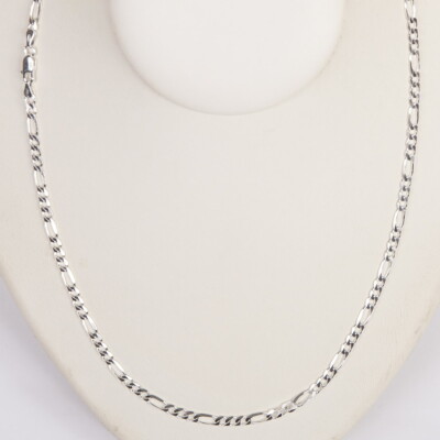 50 Cm Silver Figaro Chain 3 1 925 Silver 2 Mm And 50 Cm Long Sterling Figaro Link Chain Necklace Sterling Silver Silver Chains Jewelry Valresa Com