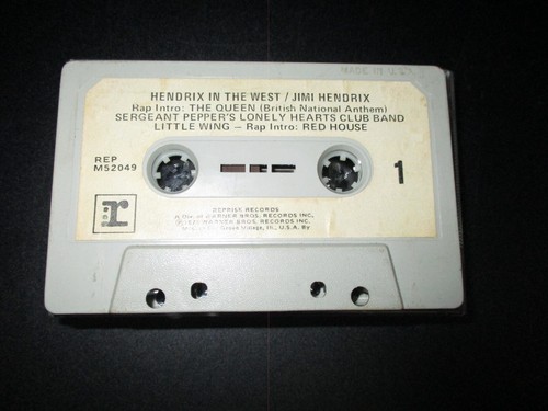 Jimi Hendrix Cassette tape-Hendrix In The West-1972 Warner Brothers - Picture 2 of 5